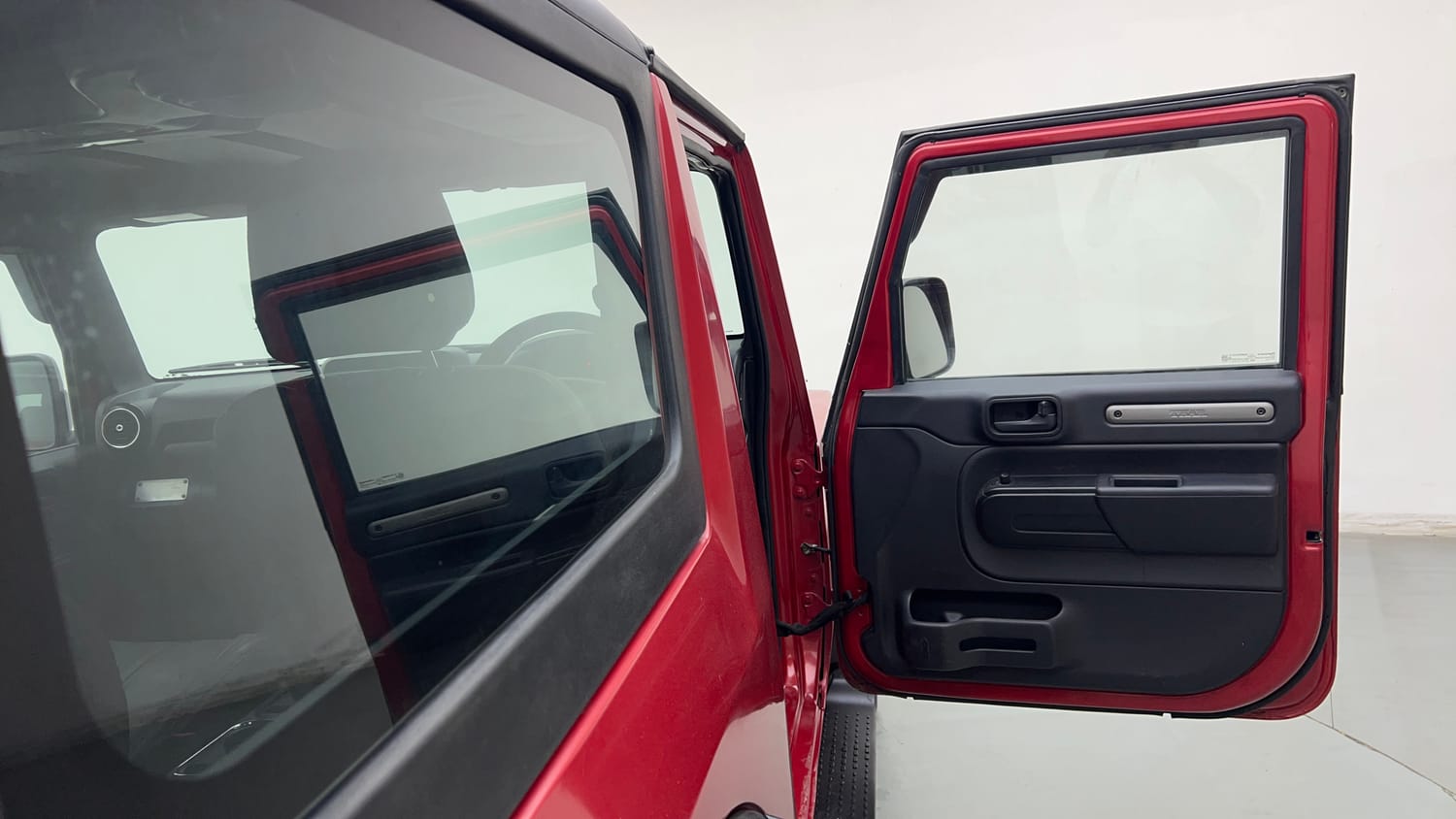 Used 2024 Mahindra Thar LX Hard Top Diesel MT RWD Diesel Manual interior RIGHT FRONT DOOR OPEN VIEW