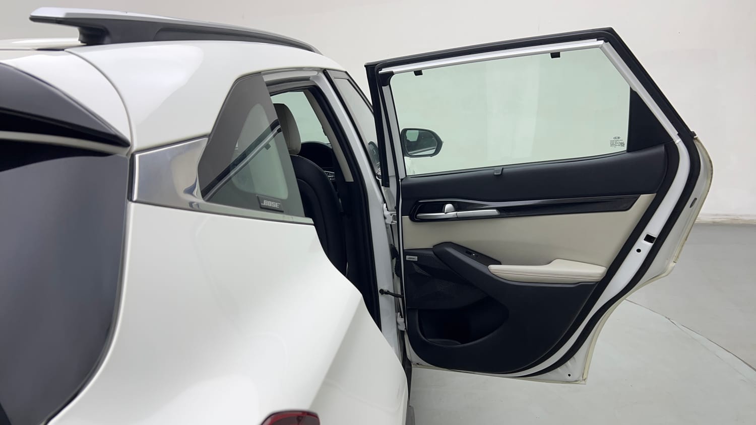 Used 2019 kia Seltos GTX Plus DCT 1.4 Petrol Automatic interior RIGHT REAR DOOR OPEN VIEW