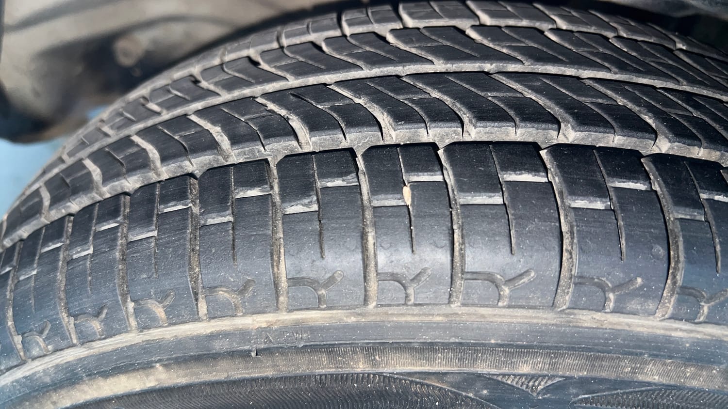 Used 2019 Maruti Suzuki Alto K10 VXI CNG (Outside Fitted) Cng Manual tyres LEFT FRONT TYRE TREAD VIEW