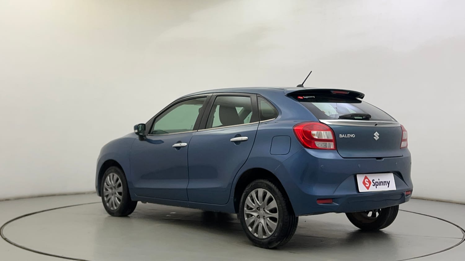 Used 2018 Maruti Suzuki Baleno Alpha 1.2 AT Petrol Automatic exterior LEFT REAR CORNER VIEW