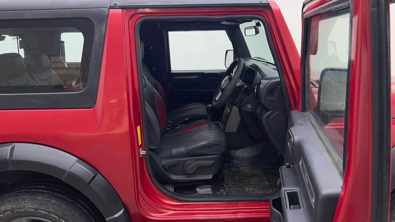 Used 2024 Mahindra Thar LX Hard Top Diesel MT RWD Diesel Manual interior RIGHT SIDE FRONT DOOR CABIN VIEW