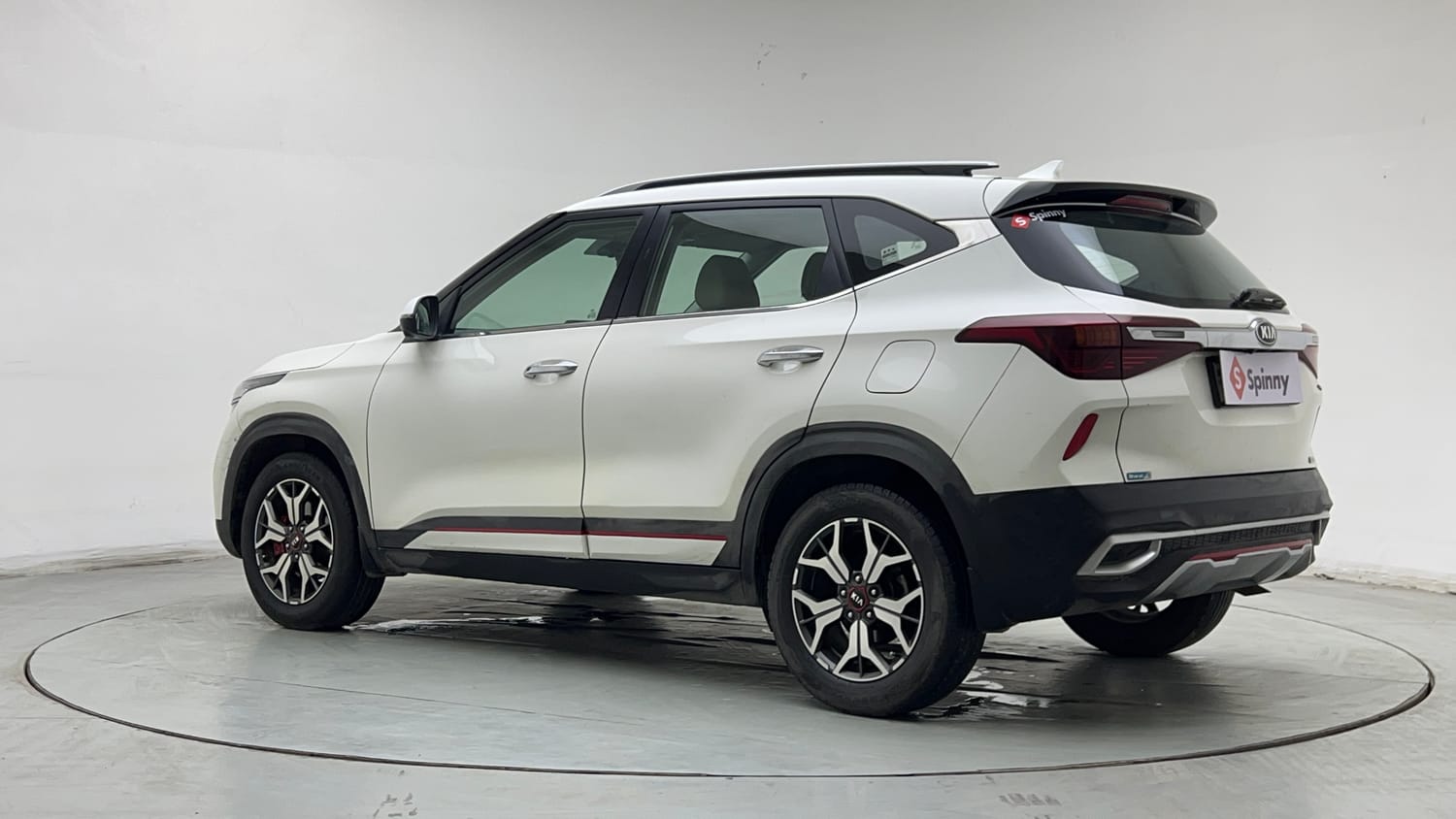 Used 2019 kia Seltos GTX Plus DCT 1.4 Petrol Automatic exterior LEFT REAR CORNER VIEW
