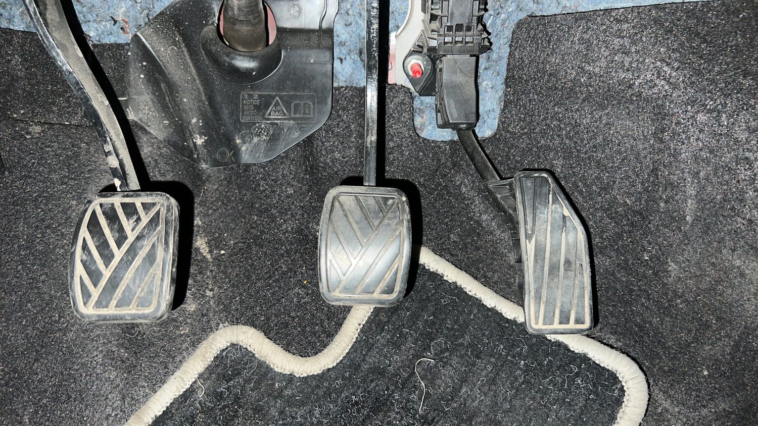 Used 2023 Maruti Suzuki Swift LXi Petrol Manual interior PEDALS VIEW