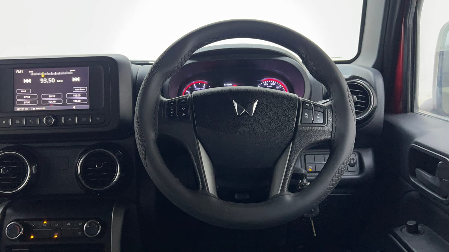 Used 2024 Mahindra Thar LX Hard Top Diesel MT RWD Diesel Manual interior STEERING VIEW