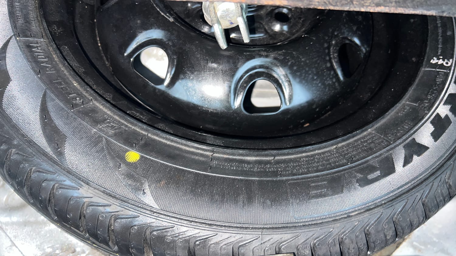 Used 2019 Maruti Suzuki Alto K10 VXI CNG (Outside Fitted) Cng Manual tyres SPARE TYRE VIEW