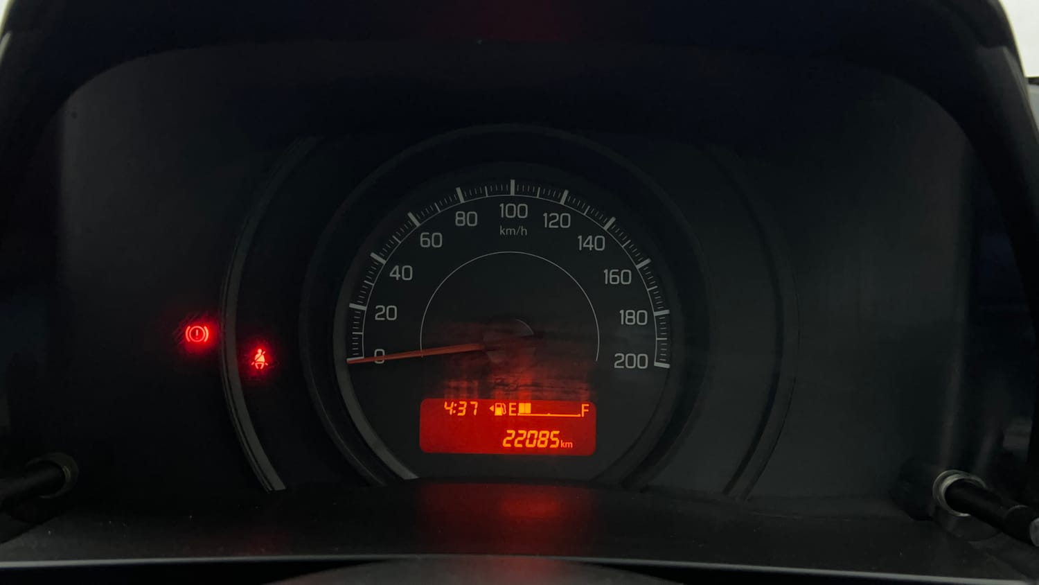Used 2023 Maruti Suzuki Swift LXi Petrol Manual interior CLUSTERMETER VIEW