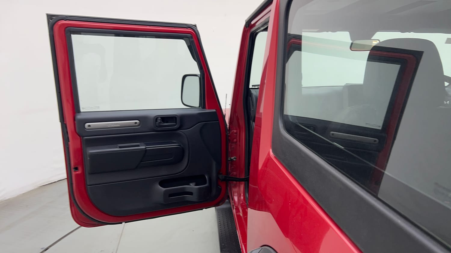 Used 2024 Mahindra Thar LX Hard Top Diesel MT RWD Diesel Manual interior LEFT FRONT DOOR OPEN VIEW