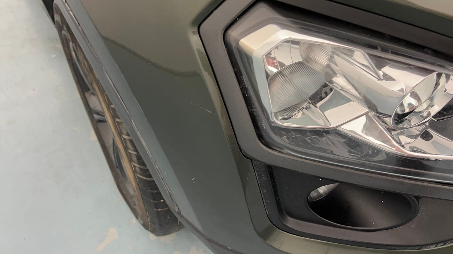 Used 2021 Tata Harrier XT Plus Camo Diesel Manual dents MINOR SCRATCH