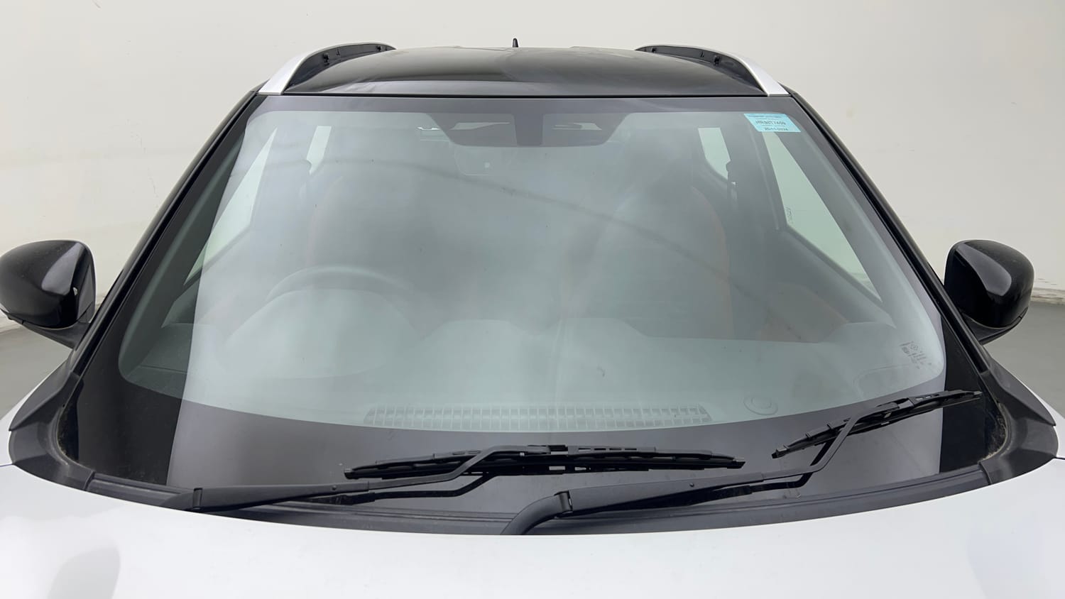Used 2024 Nissan Magnite Tekna Plus B4D 1.0 Petrol AMT Dual Tone Petrol Automatic exterior FRONT WINDSHIELD VIEW