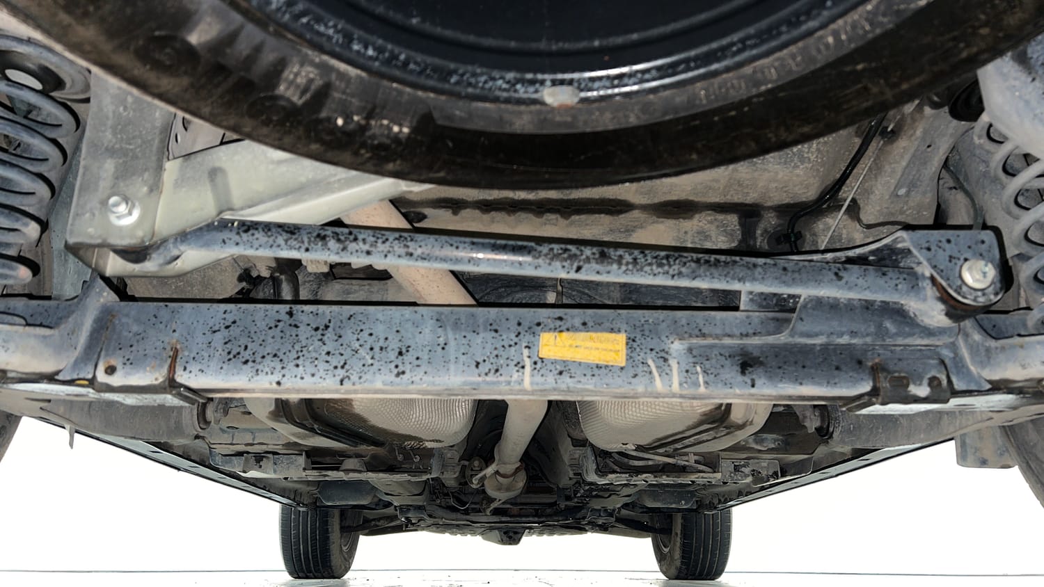 Used 2021 Tata Harrier XT Plus Camo Diesel Manual extra REAR UNDERBODY VIEW (TAKEN FROM REAR)