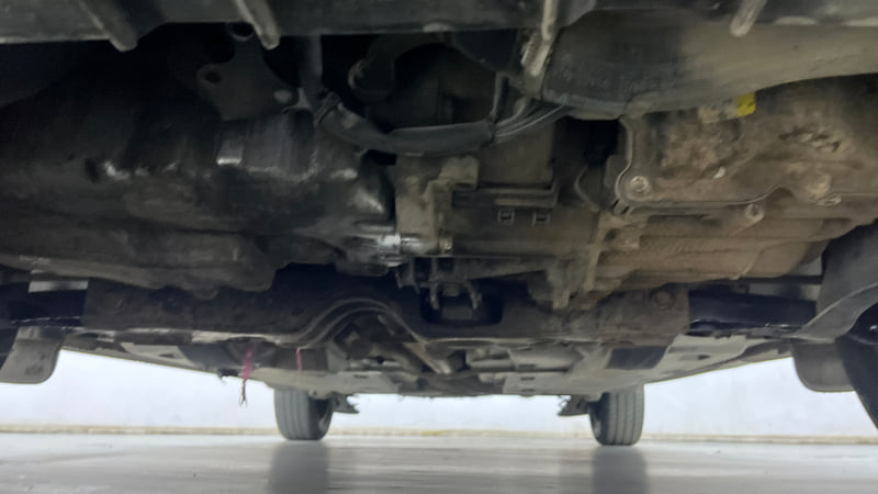 Used 2015 Volkswagen Vento Comfortline Diesel AT Diesel Automatic extra FRONT LEFT UNDERBODY VIEW