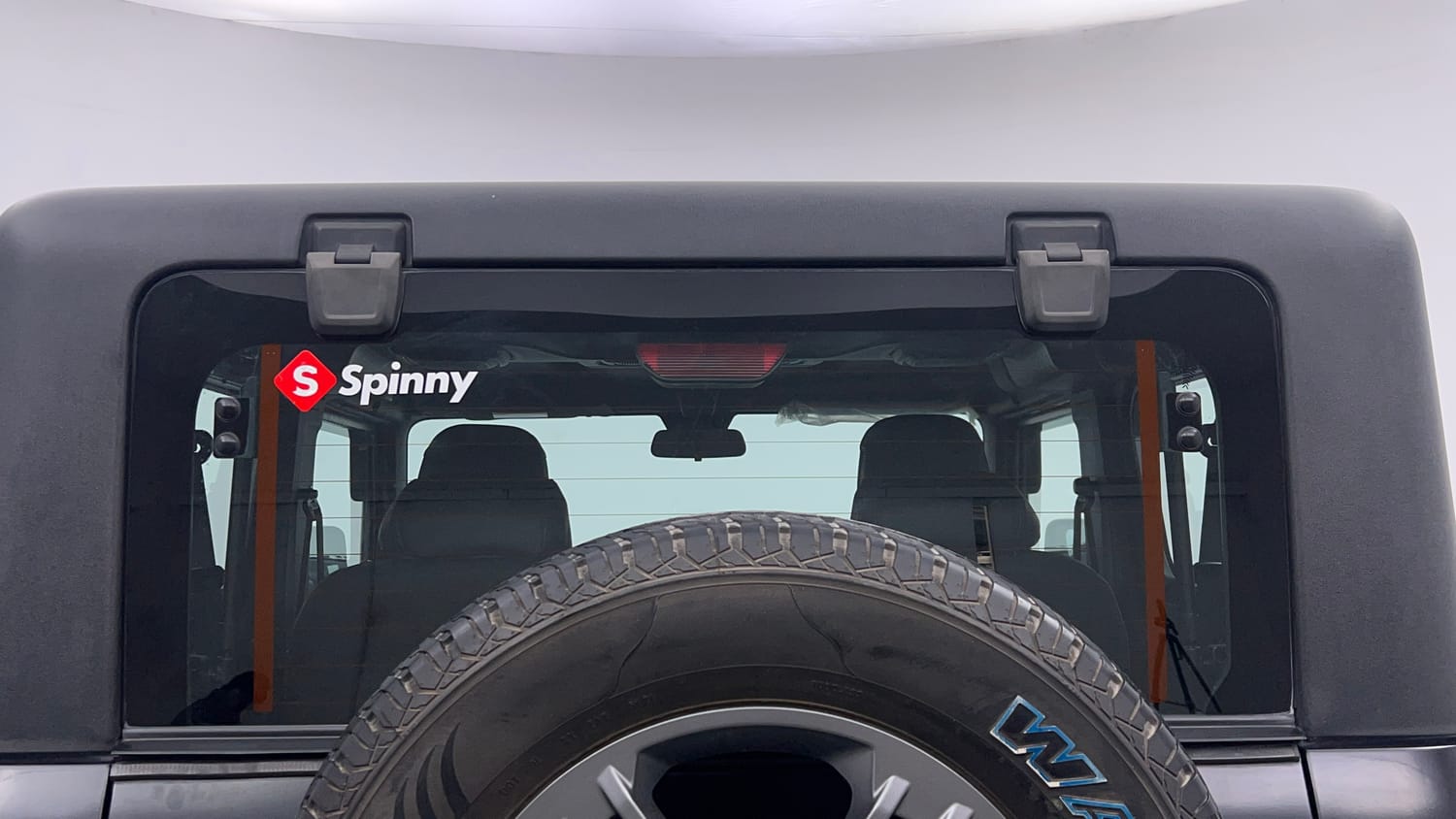 Used 2022 mahindra Thar LX Hard Top Petrol AT 4WD Petrol Automatic exterior BACK WINDSHIELD VIEW