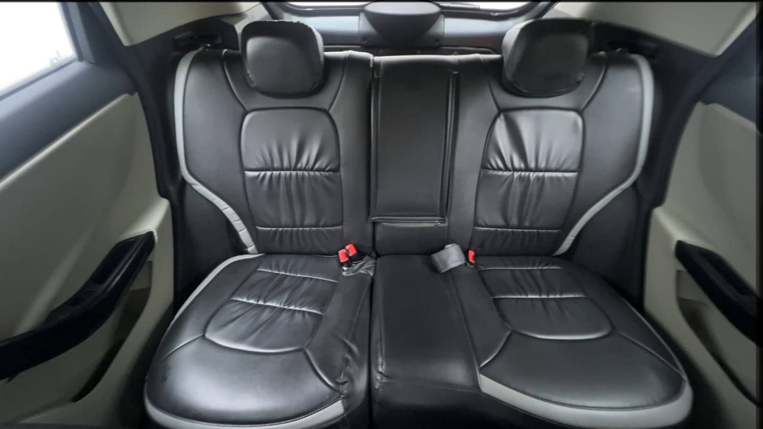 Used 2023 Tata Nexon XZ Plus Petrol Manual interior REAR SEAT CONDITION VIEW
