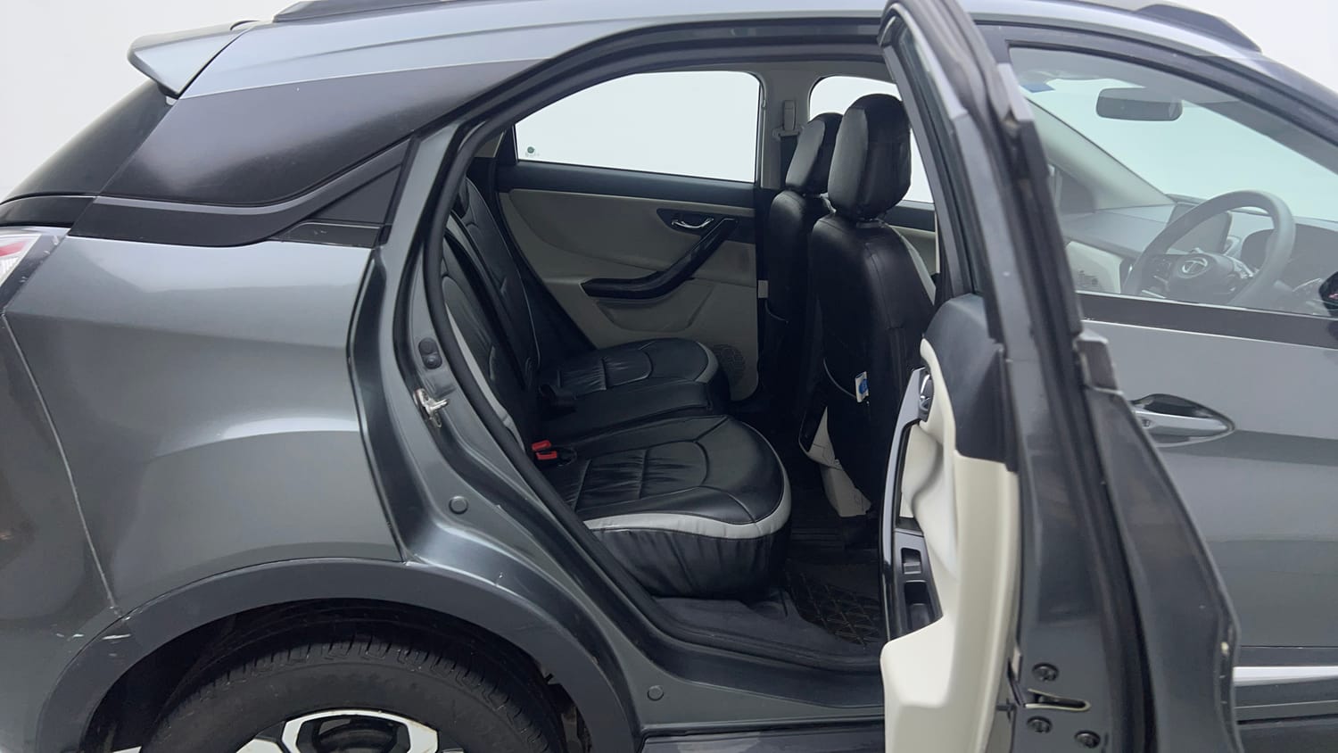 Used 2023 Tata Nexon XZ Plus Petrol Manual interior RIGHT SIDE REAR DOOR CABIN VIEW