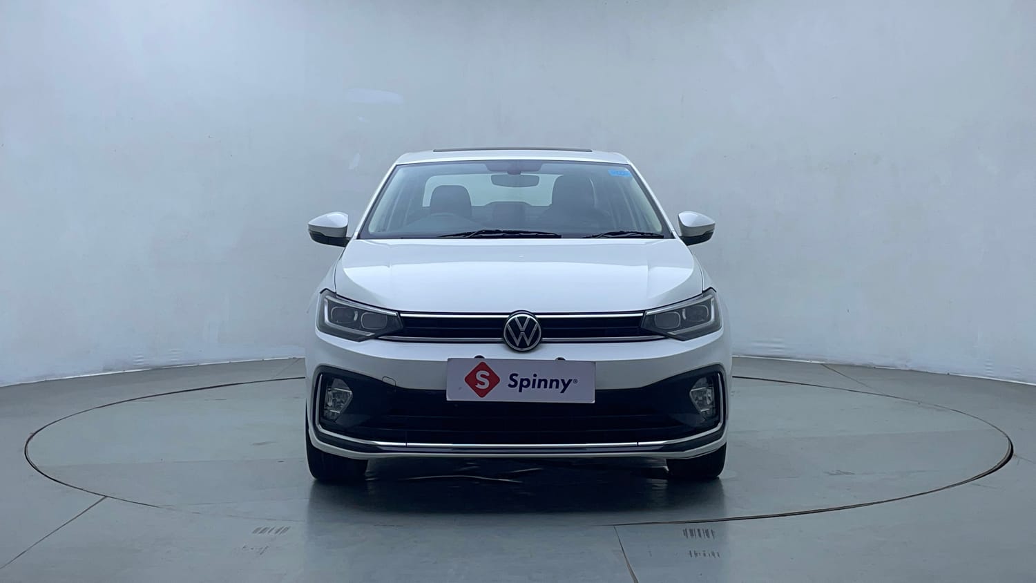 Used 2022 Volkswagen Virtus Topline 1.0 TSI MT Petrol Manual exterior FRONT VIEW