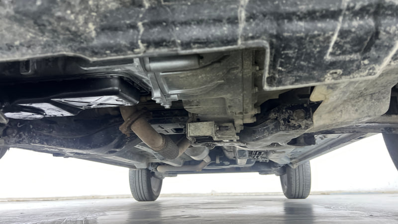 Used 2021 Tata Nexon XZ Plus Diesel Diesel Manual extra FRONT LEFT UNDERBODY VIEW