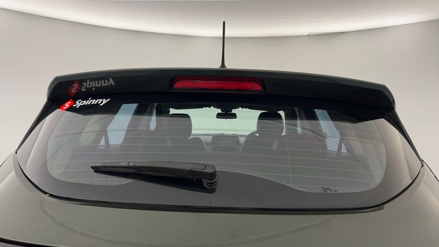 Used 2021 Tata Harrier XT Plus Camo Diesel Manual exterior BACK WINDSHIELD VIEW