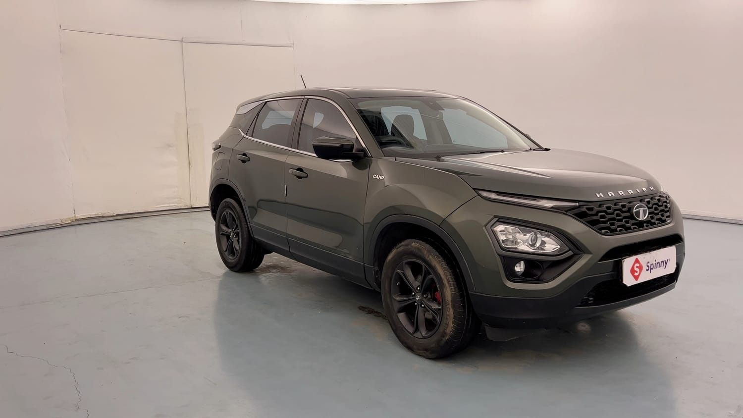 Used 2021 Tata Harrier XT Plus Camo Diesel Manual exterior RIGHT FRONT CORNER VIEW