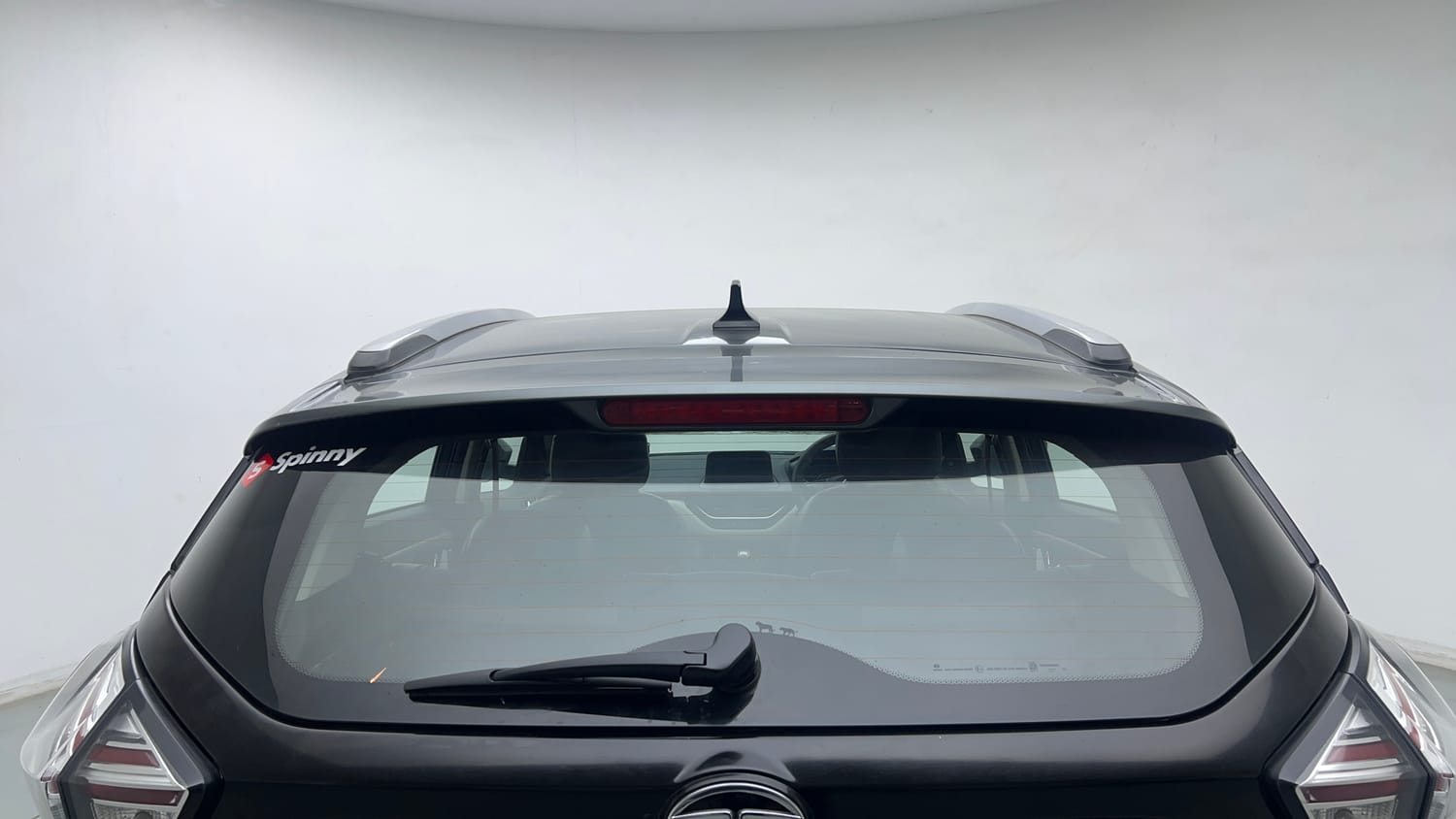 Used 2023 Tata Nexon XZ Plus Petrol Manual exterior BACK WINDSHIELD VIEW