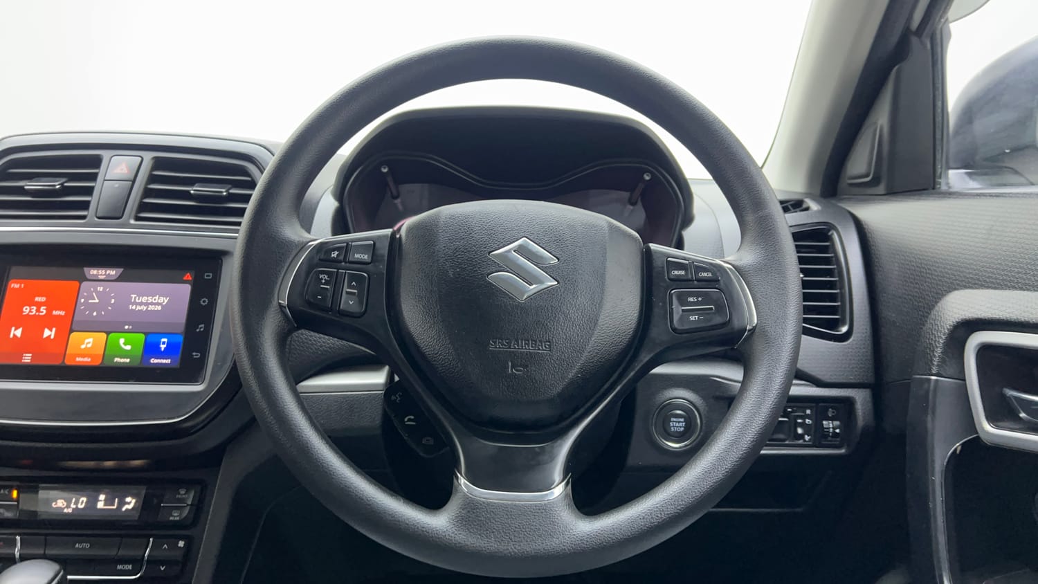 Used 2020 Maruti Suzuki Vitara Brezza ZXi AT SHVS Petrol Automatic interior STEERING VIEW
