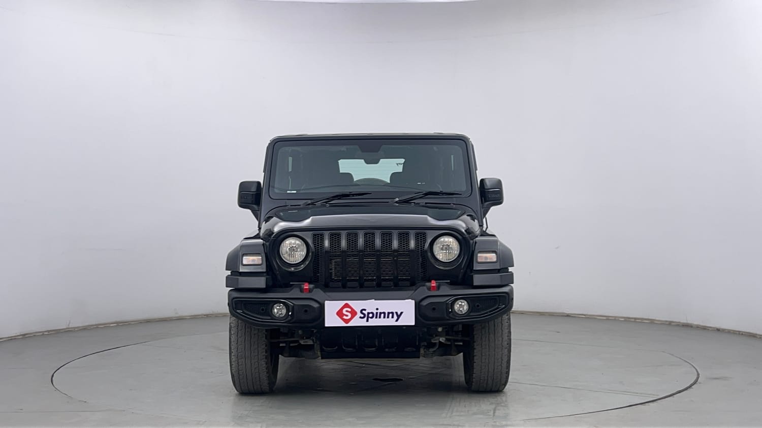 Used 2022 mahindra Thar LX Hard Top Petrol AT 4WD Petrol Automatic exterior FRONT VIEW