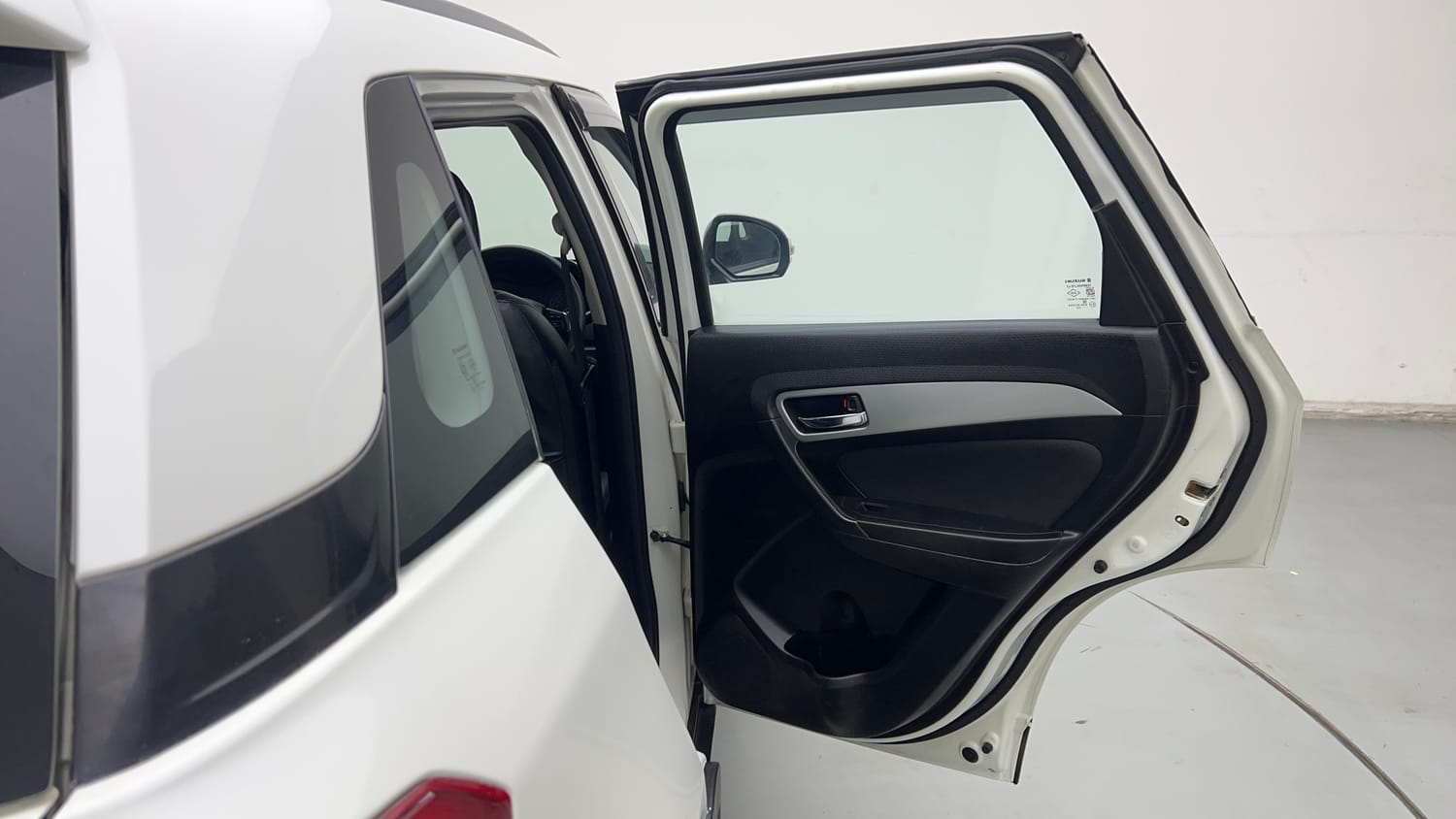 Used 2020 Maruti Suzuki Vitara Brezza ZXi AT SHVS Petrol Automatic interior RIGHT REAR DOOR OPEN VIEW