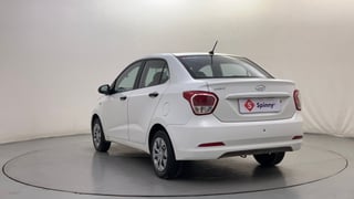 Used 2015 Hyundai Xcent Base 1.2 Petrol Manual exterior LEFT REAR CORNER VIEW