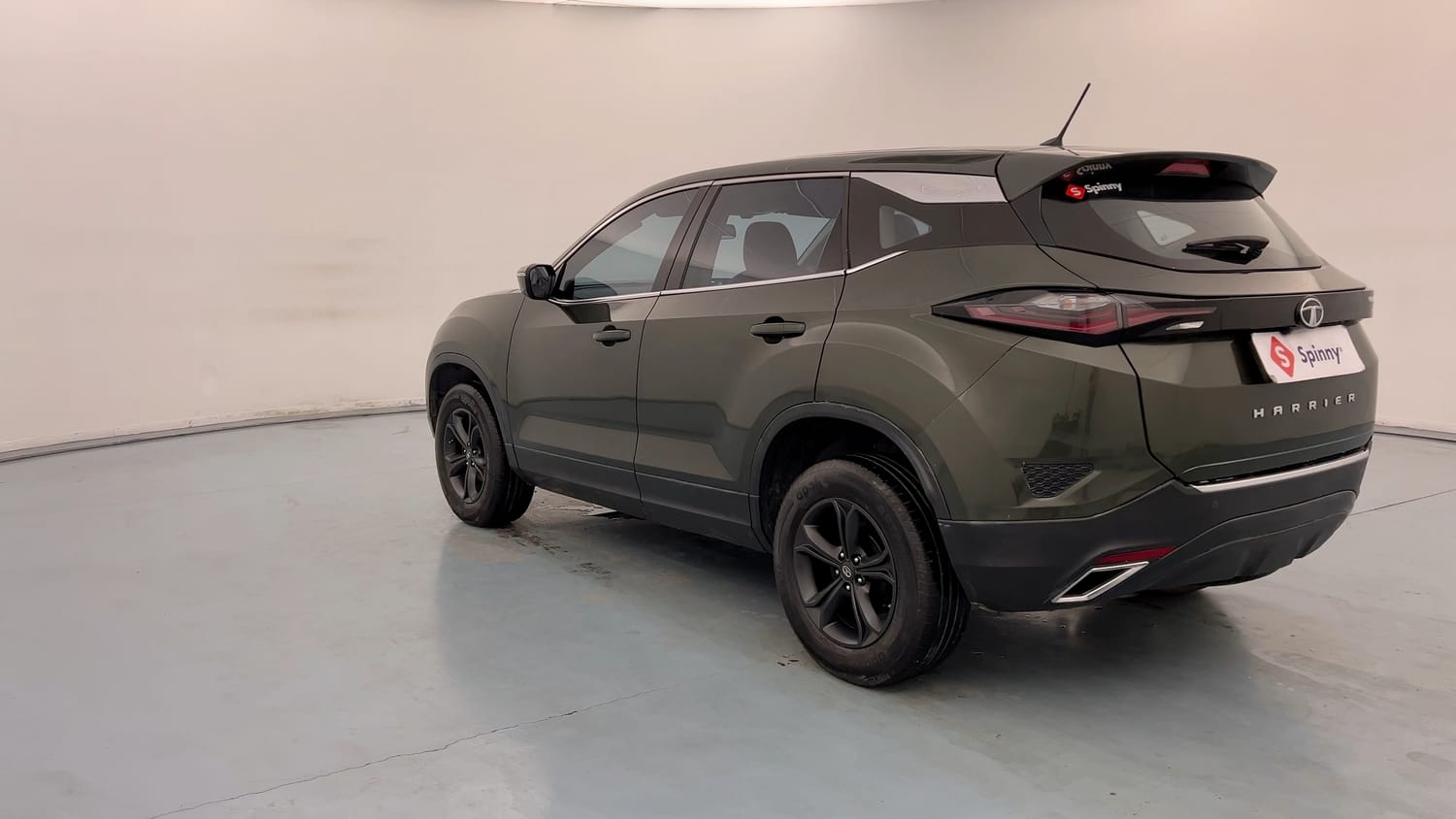 Used 2021 Tata Harrier XT Plus Camo Diesel Manual exterior LEFT REAR CORNER VIEW
