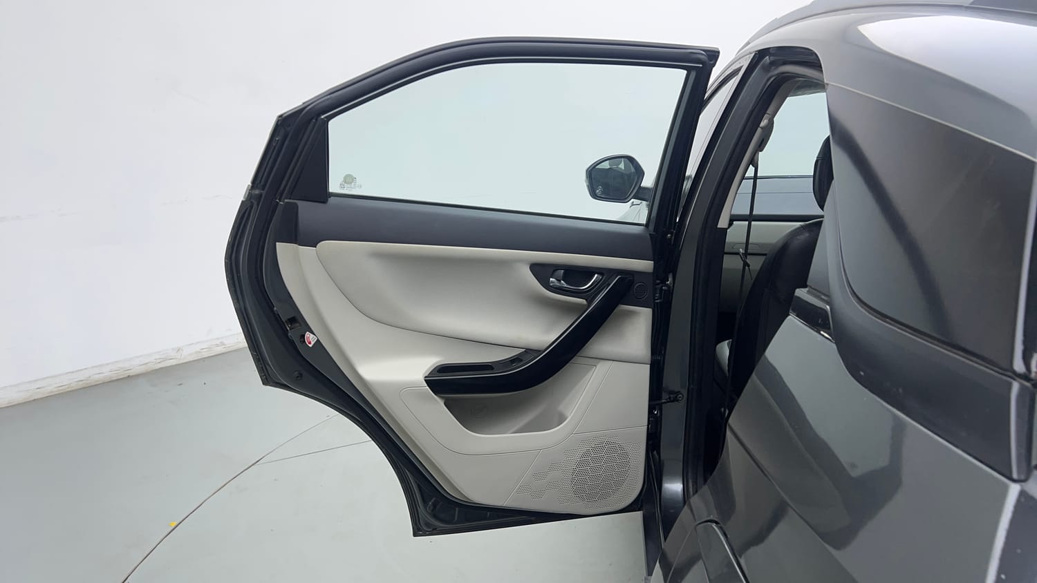 Used 2023 Tata Nexon XZ Plus Petrol Manual interior LEFT REAR DOOR OPEN VIEW
