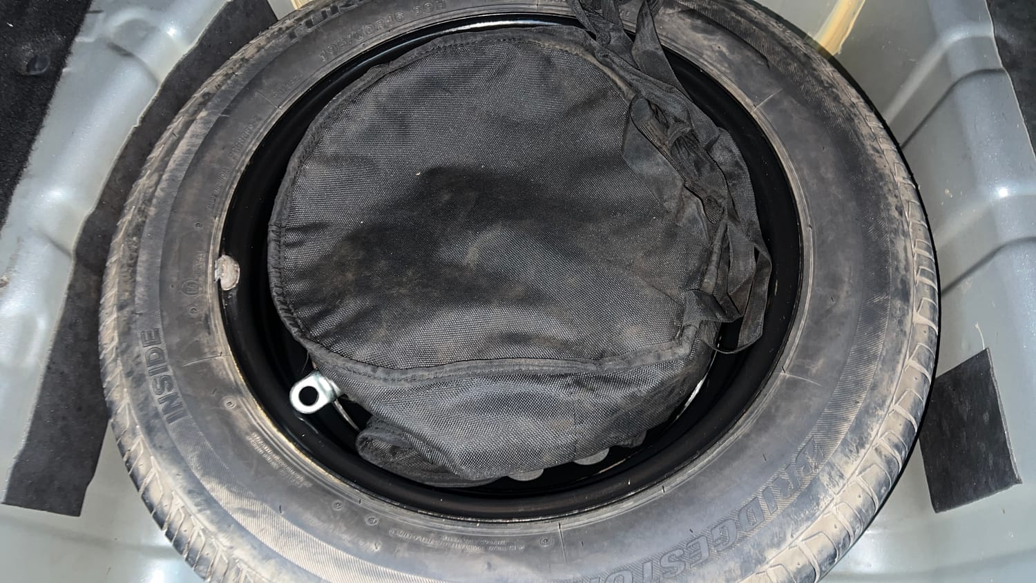 Used 2023 Tata Nexon XZ Plus Petrol Manual tyres SPARE TYRE VIEW