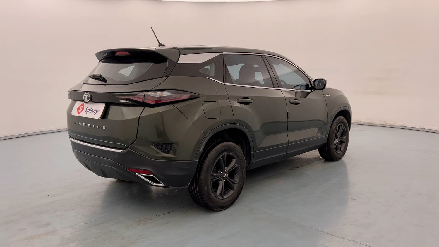Used 2021 Tata Harrier XT Plus Camo Diesel Manual exterior RIGHT REAR CORNER VIEW