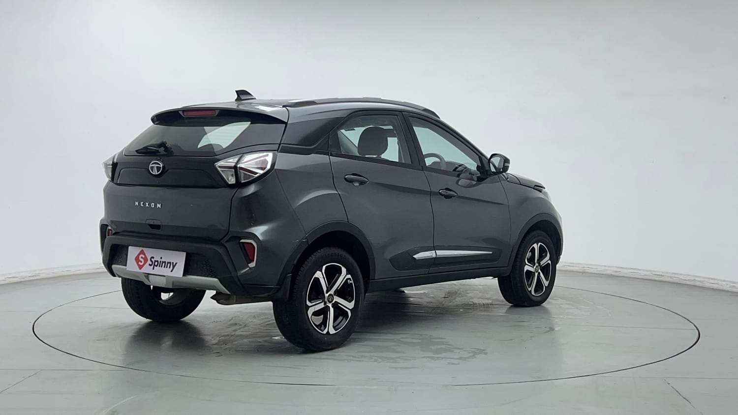 Used 2023 Tata Nexon XZ Plus Petrol Manual exterior RIGHT REAR CORNER VIEW