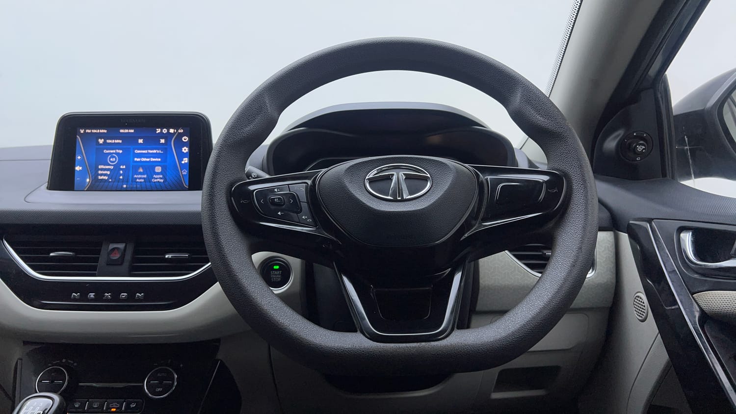 Used 2023 Tata Nexon XZ Plus Petrol Manual interior STEERING VIEW