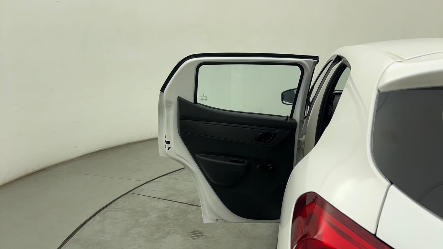 Used 2016 Renault Kwid RXT Petrol Manual interior LEFT REAR DOOR OPEN VIEW