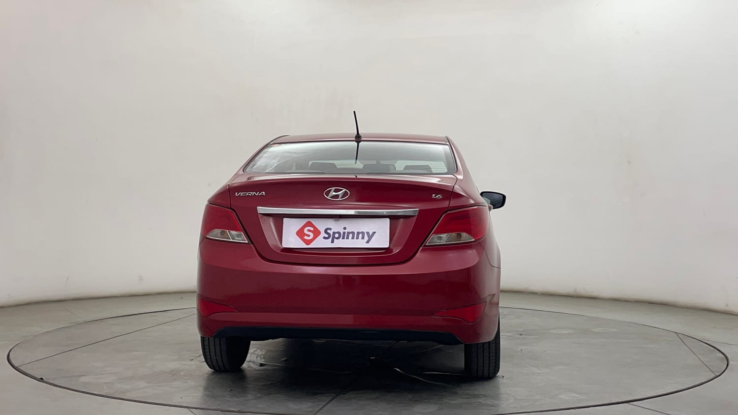 Used 2016 Hyundai Fluidic Verna 4S 1.6 VTVT S Petrol Manual exterior BACK VIEW