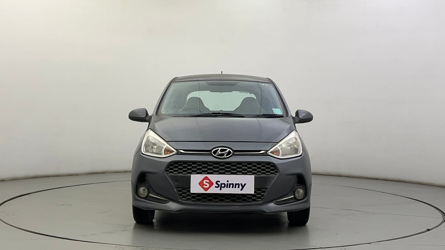 Used 2017 Hyundai Grand i10 Magna 1.2 Kappa VTVT Petrol Manual exterior FRONT VIEW