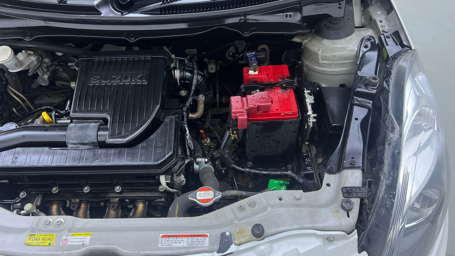 Used 2017 Maruti Suzuki Swift Dzire VXI AT ABS Petrol Automatic engine ENGINE LEFT SIDE VIEW