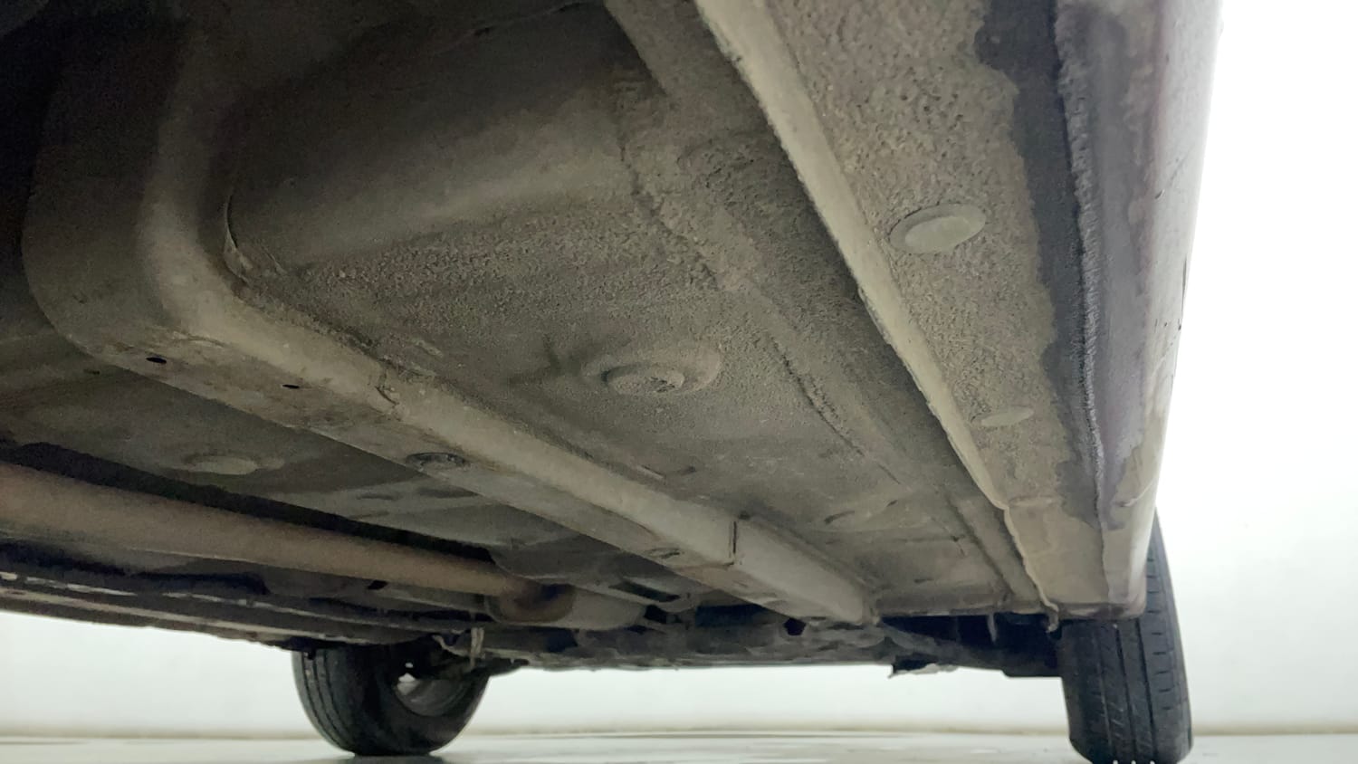 Used 2015 Hyundai Grand i10 Sportz 1.2 Kappa VTVT Petrol Manual extra REAR RIGHT UNDERBODY VIEW