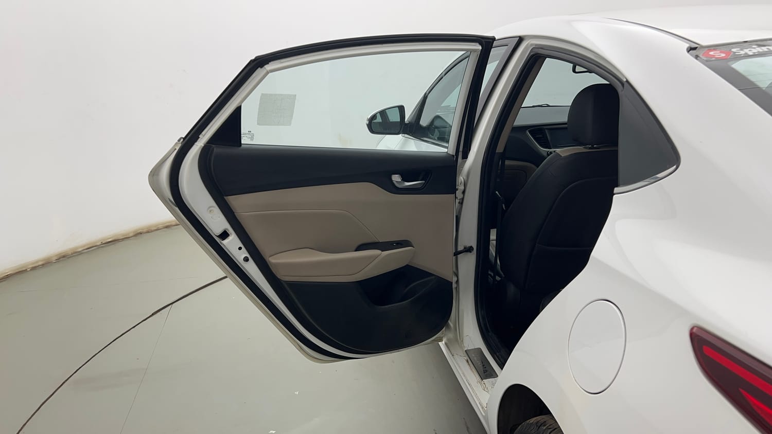 Used 2019 Hyundai Verna SX (O)1.6 VTVT Petrol Manual interior LEFT REAR DOOR OPEN VIEW