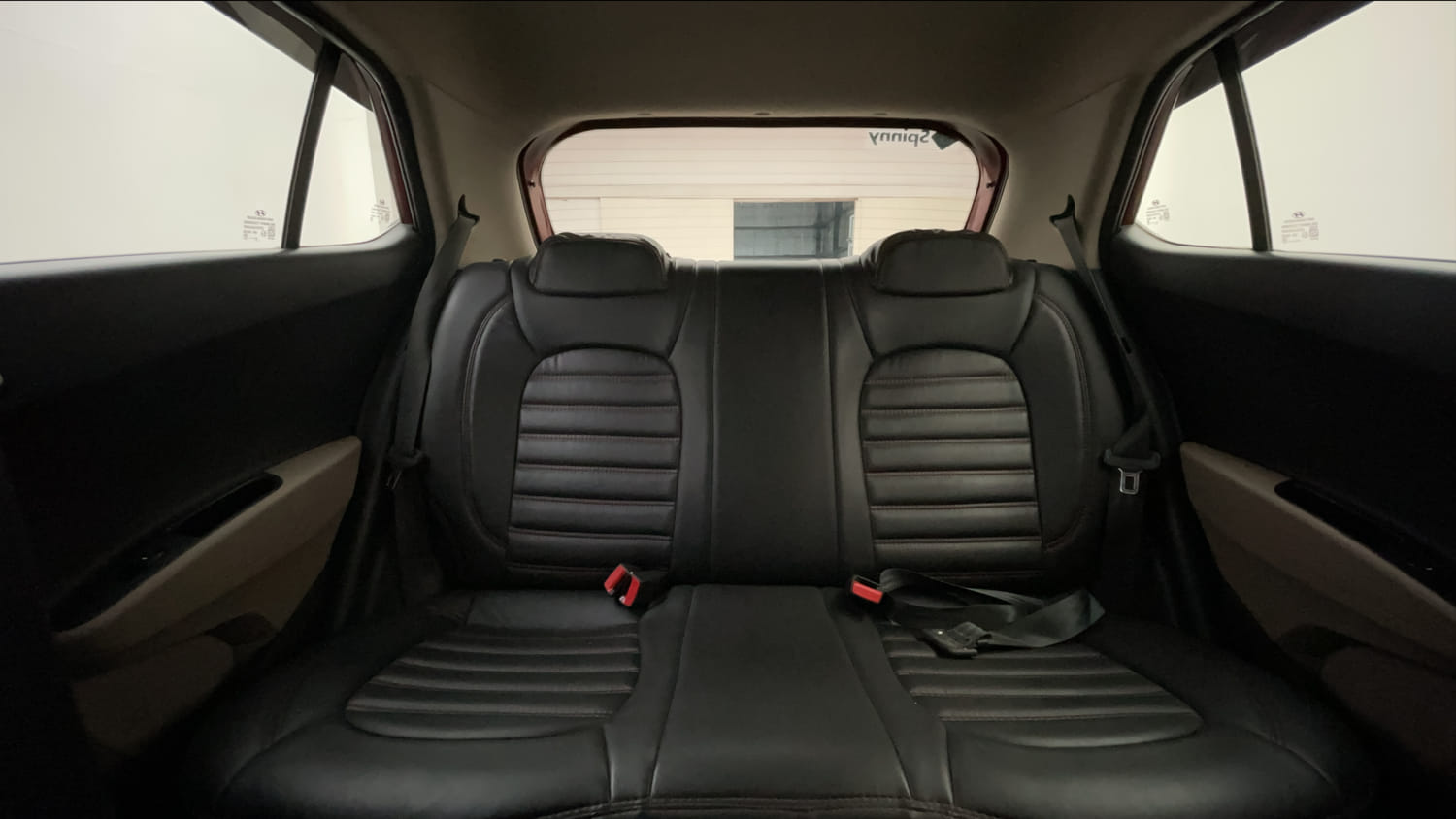Used 2015 Hyundai Grand i10 Sportz 1.2 Kappa VTVT Petrol Manual interior REAR SEAT CONDITION VIEW