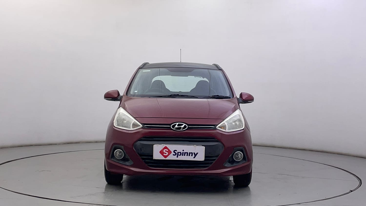 Used 2015 Hyundai Grand i10 Sportz 1.2 Kappa VTVT Petrol Manual exterior FRONT VIEW