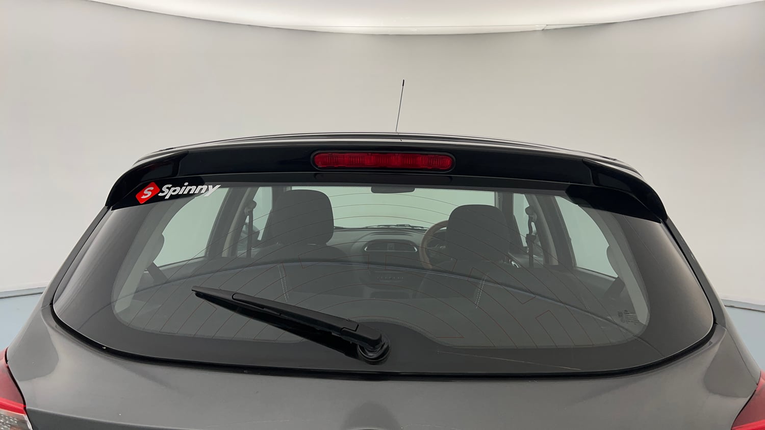 Used 2020 Tata Tiago XZ Plus Dual Tone Petrol Manual exterior BACK WINDSHIELD VIEW