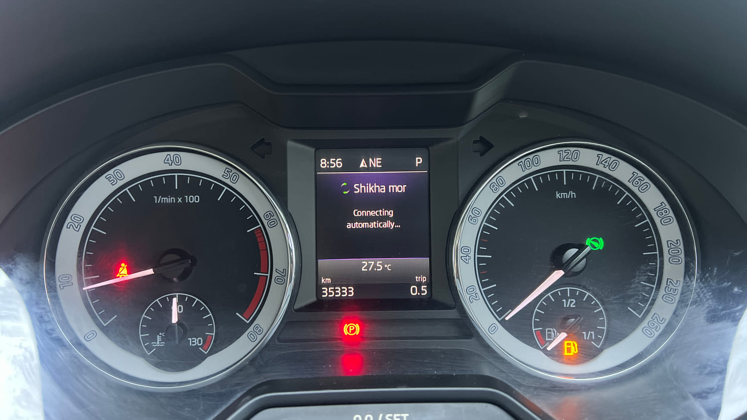 Used 2018 Skoda Octavia 1.8 TSI L&K Petrol Automatic interior CLUSTERMETER VIEW