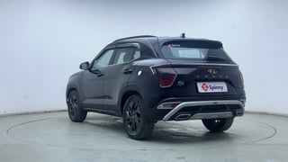 Used 2022 Hyundai Creta SX (O) 1.5 Petrol IVT Knight Petrol Automatic exterior LEFT REAR CORNER VIEW