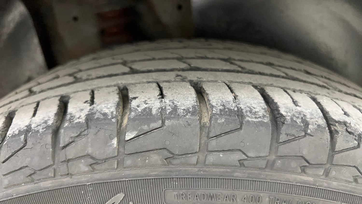 Used 2023 Kia Seltos GTX Plus 1.4 Petrol Manual tyres RIGHT REAR TYRE TREAD VIEW