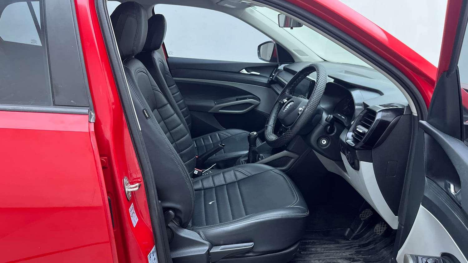 Used 2025 Skoda Kylaq Signature Petrol Manual interior RIGHT SIDE FRONT DOOR CABIN VIEW