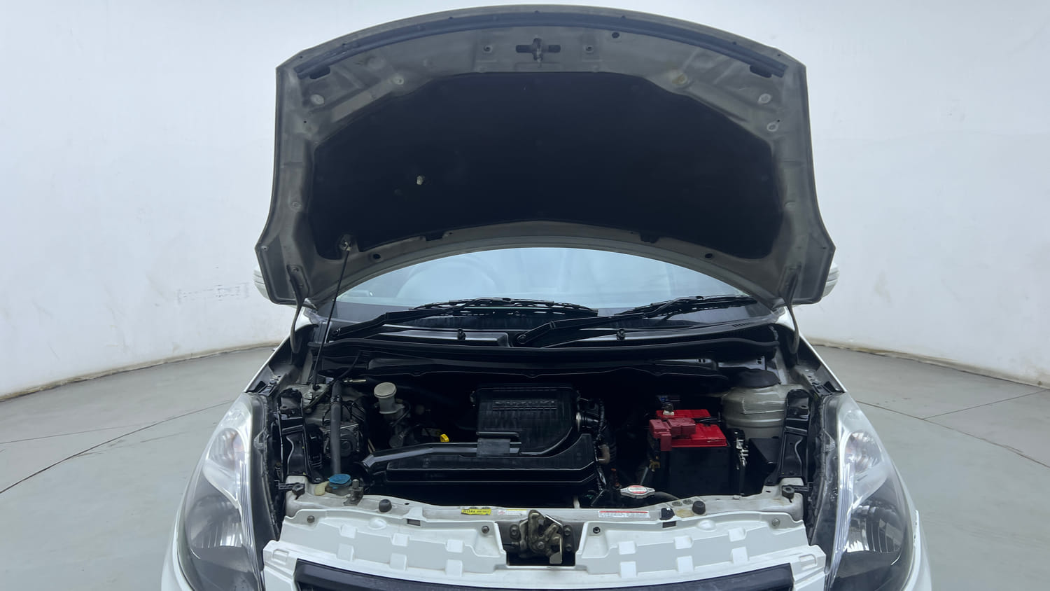 Used 2017 Maruti Suzuki Swift Dzire VXI AT ABS Petrol Automatic engine ENGINE & BONNET OPEN FRONT VIEW