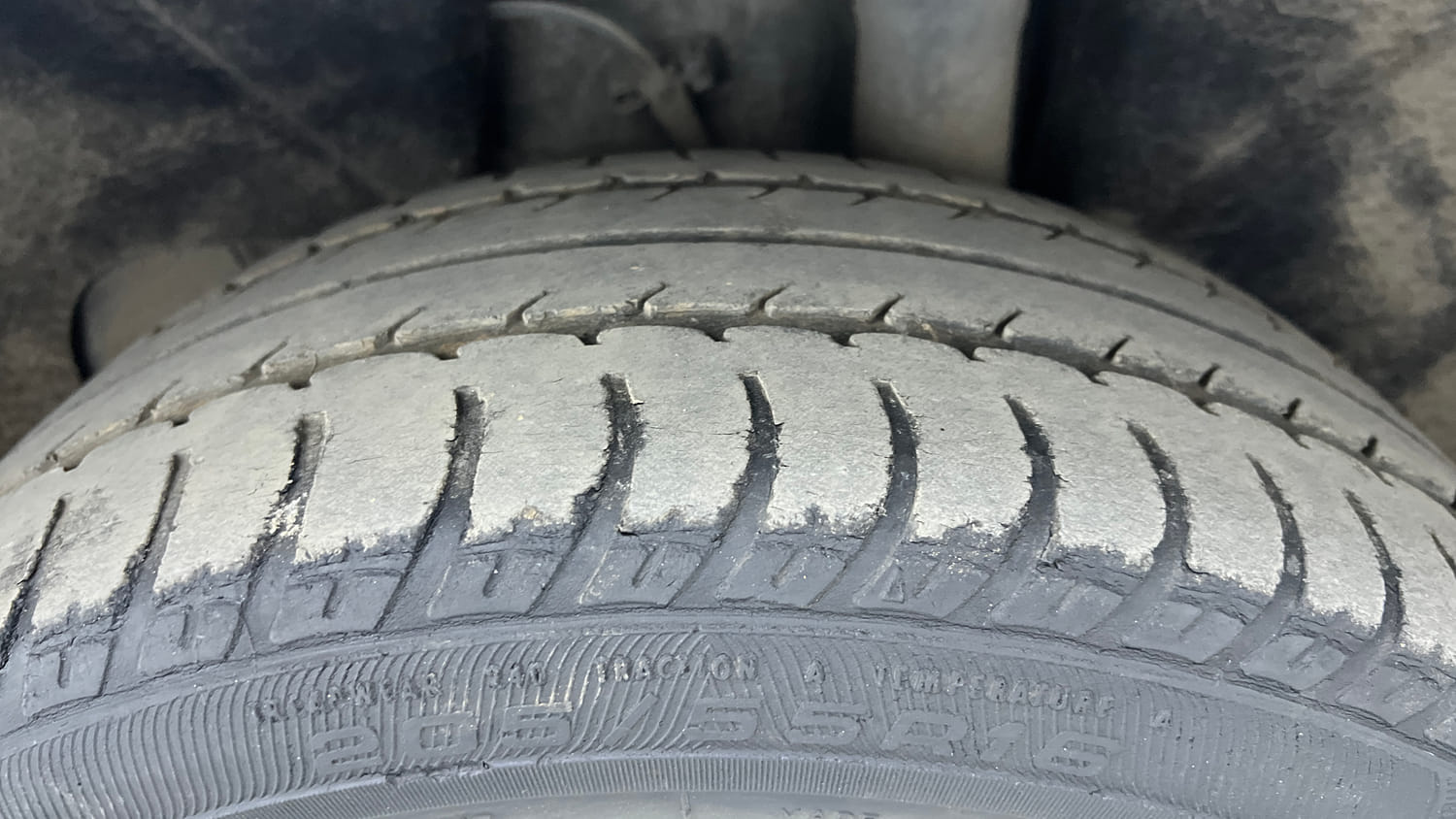 Used 2018 Skoda Octavia 1.8 TSI L&K Petrol Automatic tyres LEFT REAR TYRE TREAD VIEW