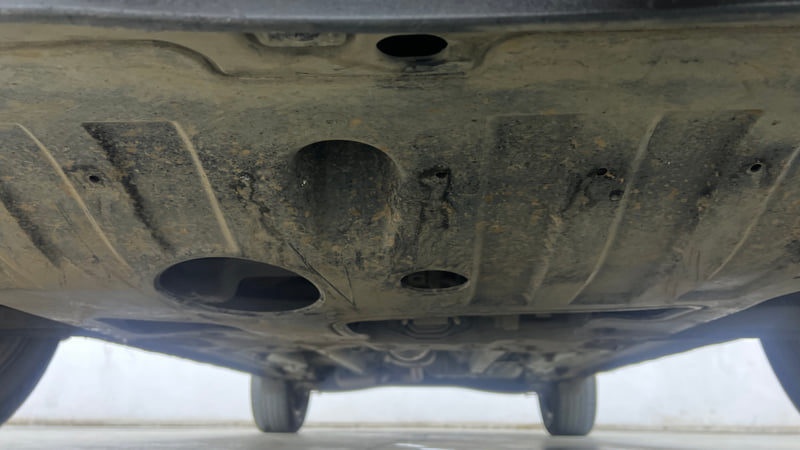 Used 2022 Hyundai Creta SX (O) 1.5 Petrol IVT Knight Petrol Automatic extra FRONT LEFT UNDERBODY VIEW