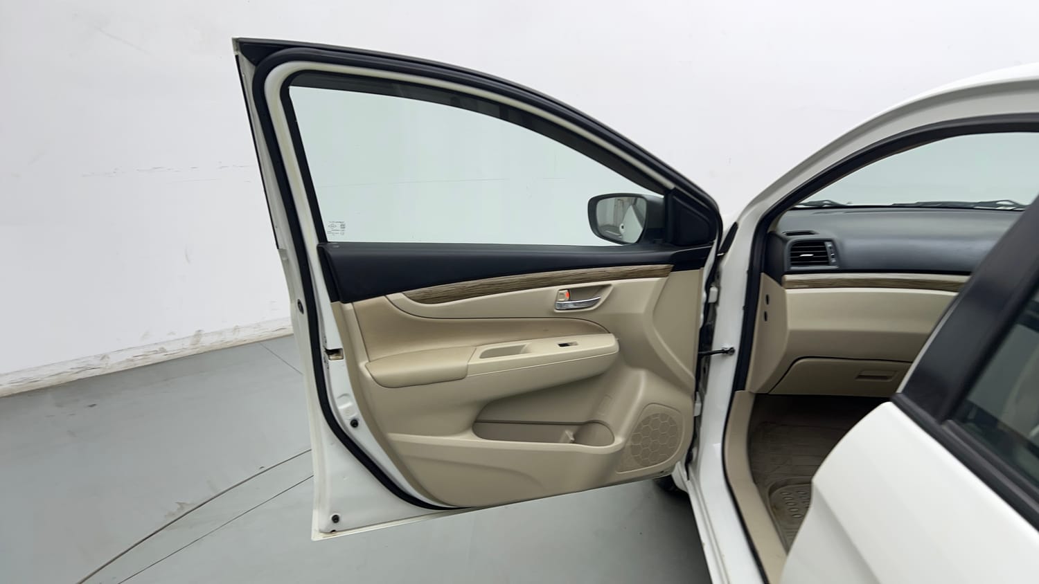 Used 2023 Maruti Suzuki Ciaz Sigma 1.5 Petrol Manual interior LEFT FRONT DOOR OPEN VIEW